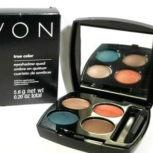 NIB Avon True Color Caribbean Sunset Eyeshadow Quad - Q911